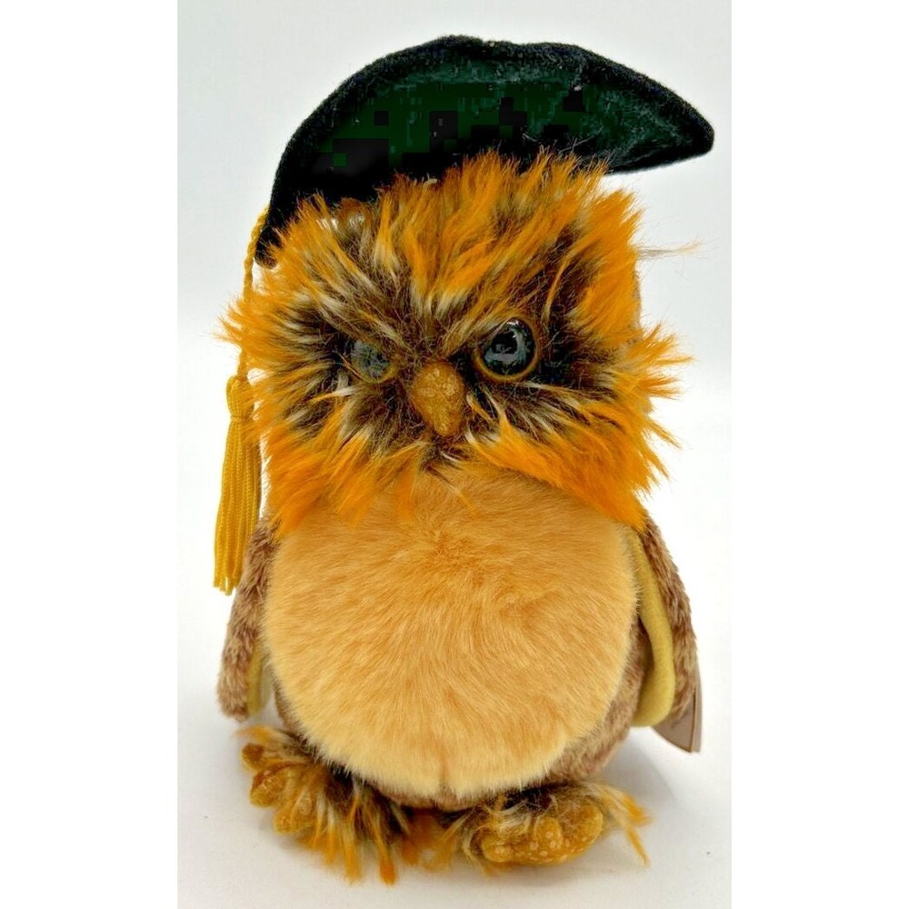 2002 Ty Beanie Baby "Smartest" Retired Class of 2003 Owl BB29